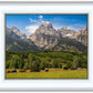 Panorama of Grand Teton Mountain Range, Wyoming