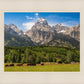 Panorama of Grand Teton Mountain Range, Wyoming
