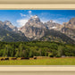 Panorama of Grand Teton Mountain Range, Wyoming