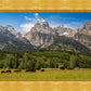 Panorama of Grand Teton Mountain Range, Wyoming
