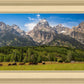 Panorama of Grand Teton Mountain Range, Wyoming