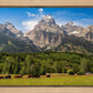 Panorama of Grand Teton Mountain Range, Wyoming