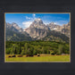 Panorama of Grand Teton Mountain Range, Wyoming