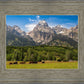 Panorama of Grand Teton Mountain Range, Wyoming