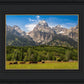 Panorama of Grand Teton Mountain Range, Wyoming