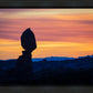 Balancing Rock at Sunset, Arches National Park, Utah