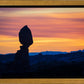 Balancing Rock at Sunset, Arches National Park, Utah