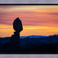 Balancing Rock at Sunset, Arches National Park, Utah