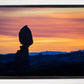 Balancing Rock at Sunset, Arches National Park, Utah