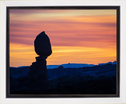 Balancing Rock at Sunset, Arches National Park, Utah