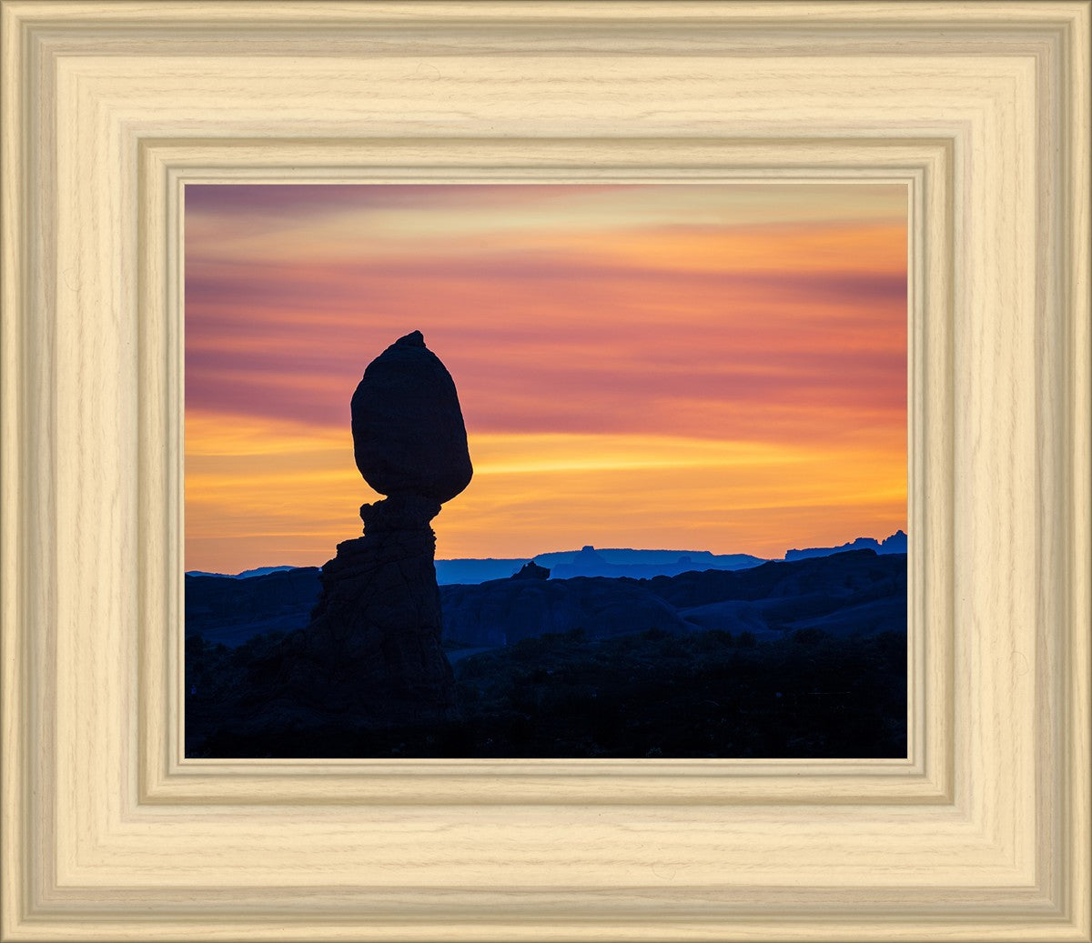 Balancing Rock at Sunset, Arches National Park, Utah