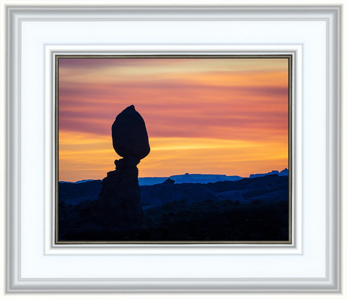 Balancing Rock at Sunset, Arches National Park, Utah