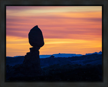 Balancing Rock at Sunset, Arches National Park, Utah
