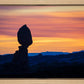 Balancing Rock at Sunset, Arches National Park, Utah
