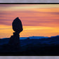 Balancing Rock at Sunset, Arches National Park, Utah