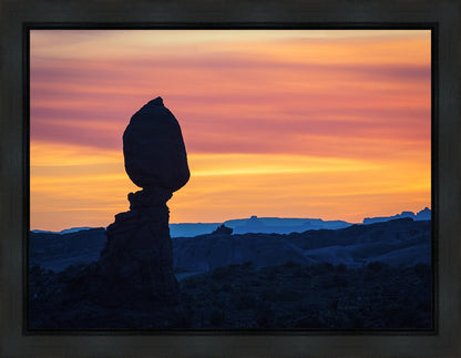 Balancing Rock at Sunset, Arches National Park, Utah