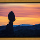 Balancing Rock at Sunset, Arches National Park, Utah
