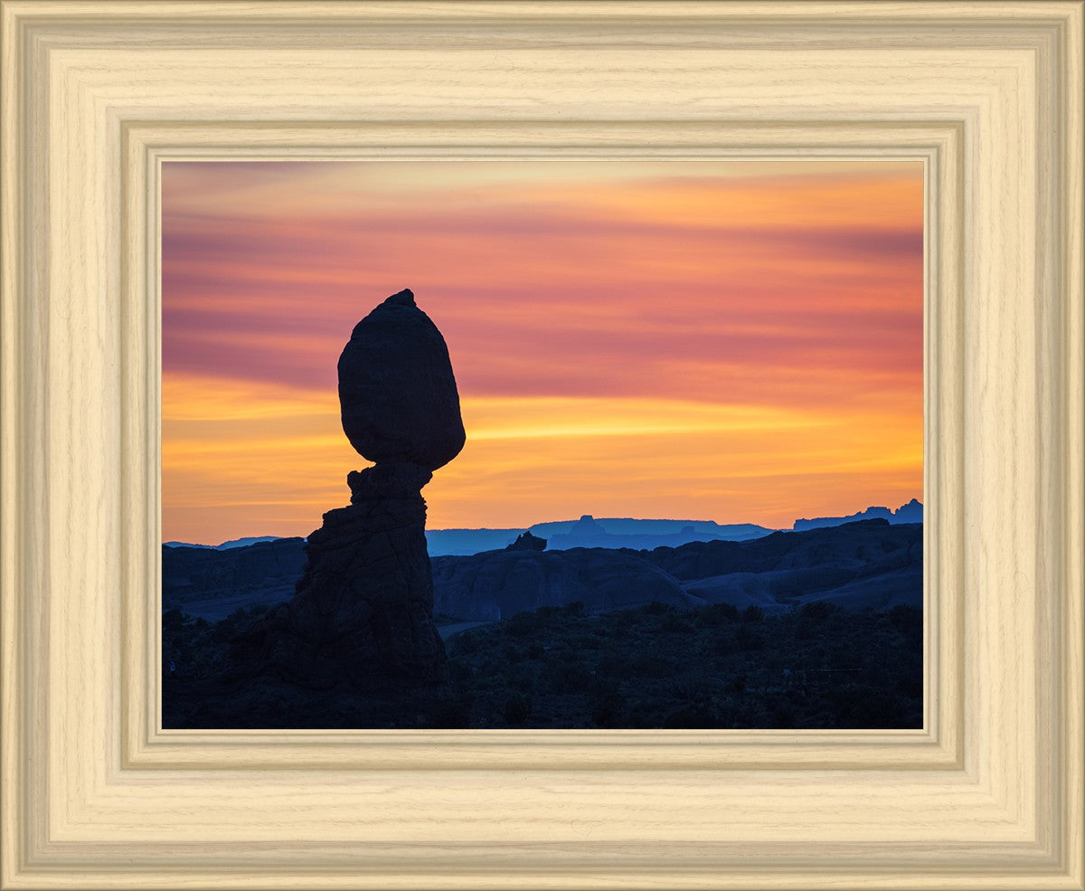 Balancing Rock at Sunset, Arches National Park, Utah