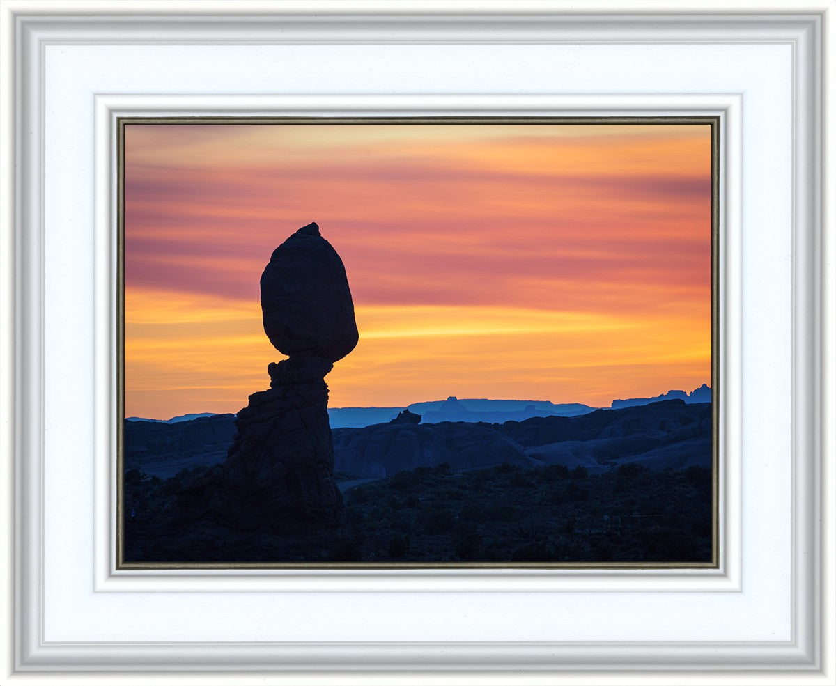 Balancing Rock at Sunset, Arches National Park, Utah