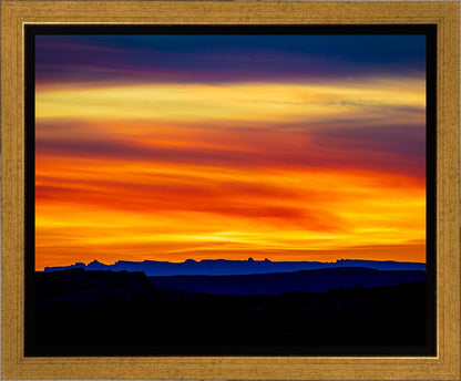 Desert Sunset, Arches National Park, Utah