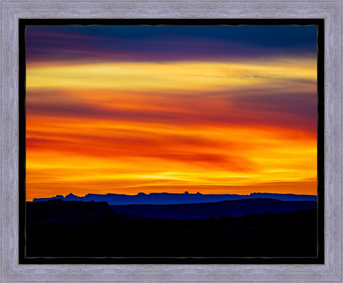 Desert Sunset, Arches National Park, Utah