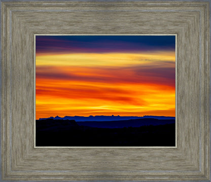 Desert Sunset, Arches National Park, Utah