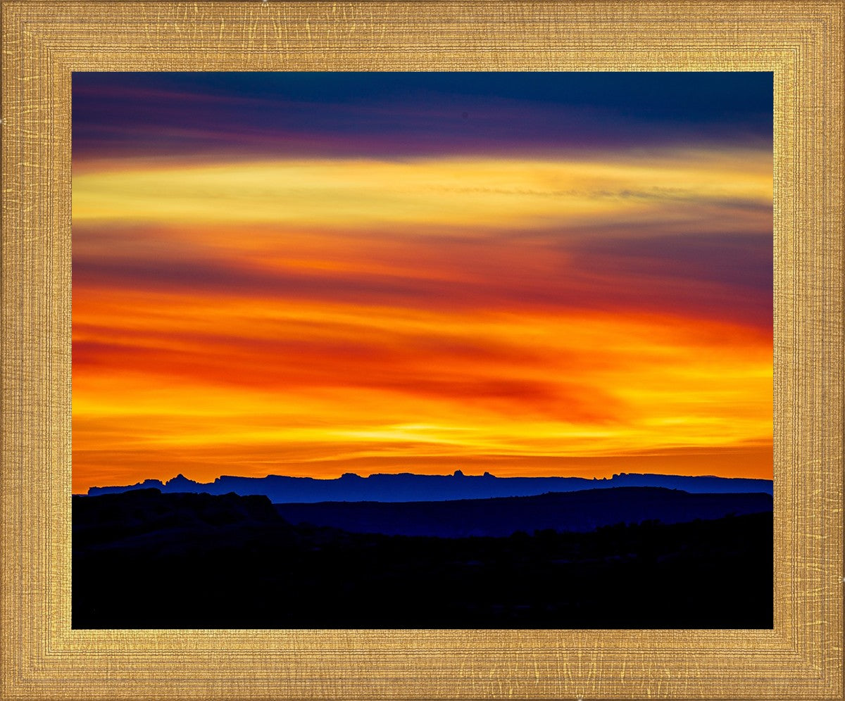 Desert Sunset, Arches National Park, Utah