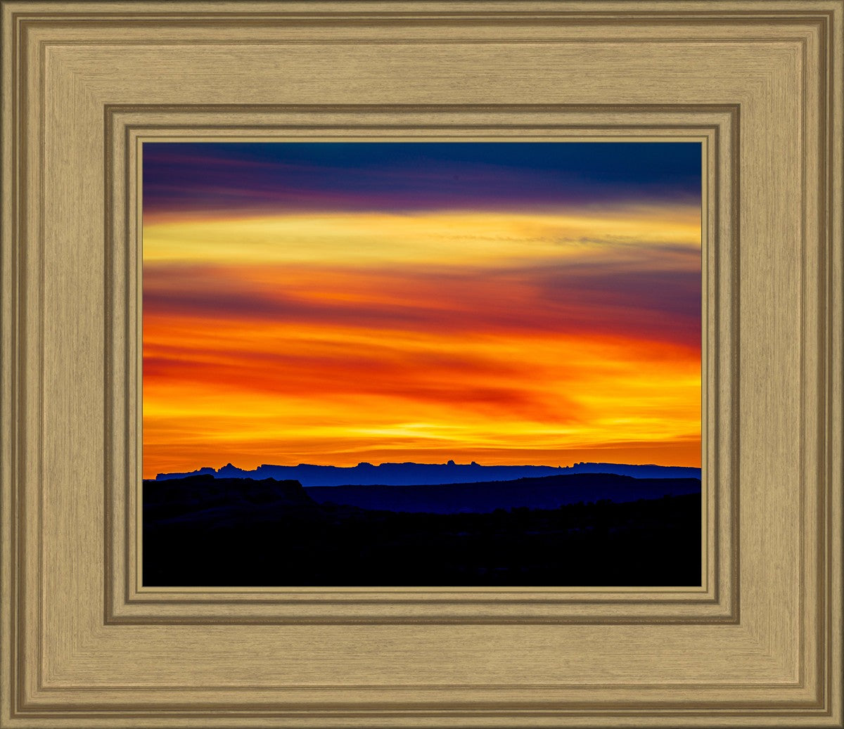 Desert Sunset, Arches National Park, Utah