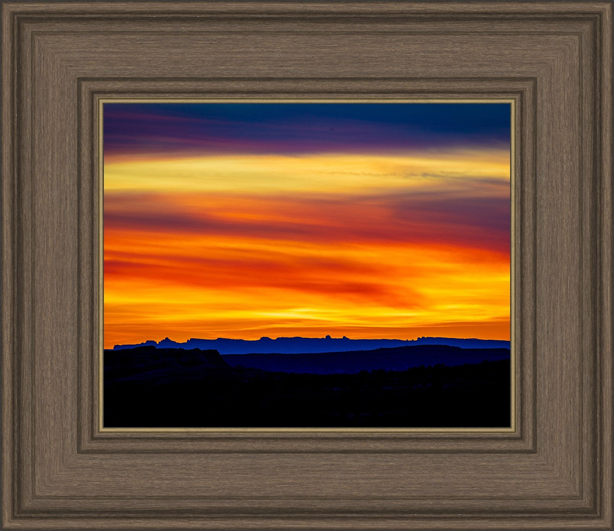 Desert Sunset, Arches National Park, Utah
