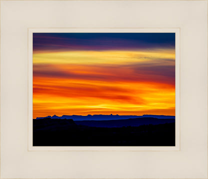 Desert Sunset, Arches National Park, Utah