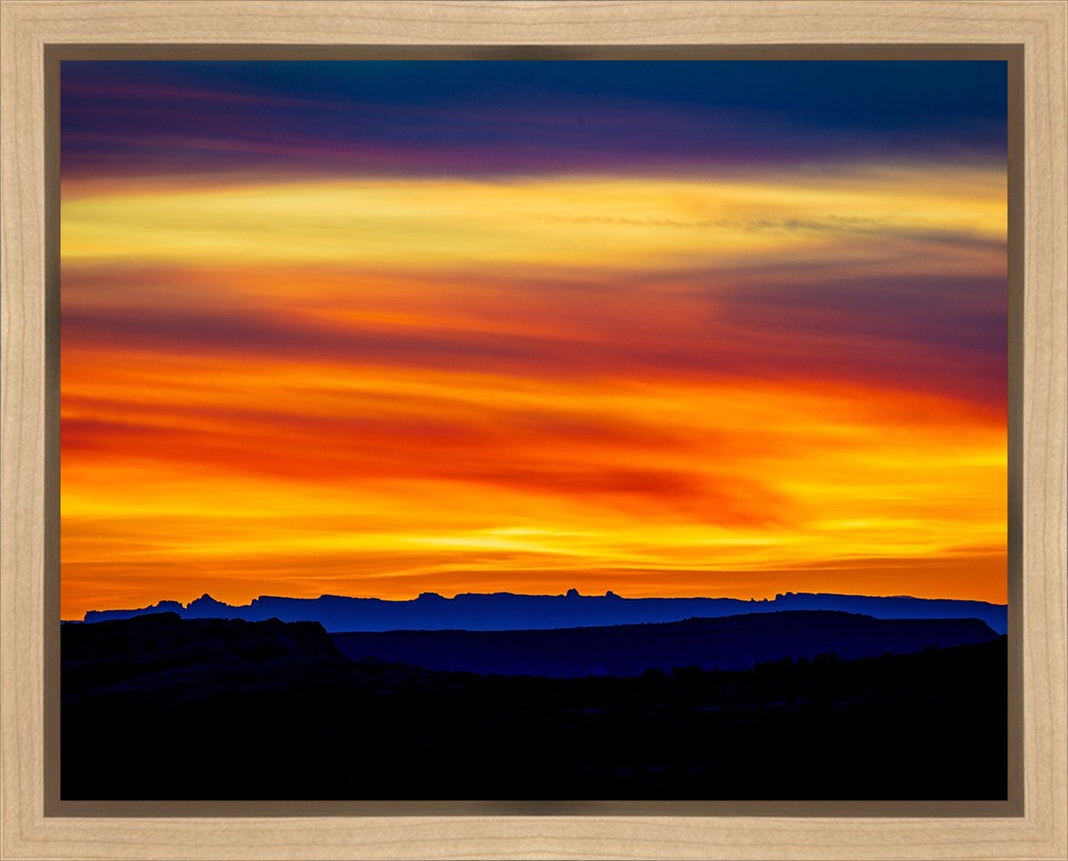 Desert Sunset, Arches National Park, Utah
