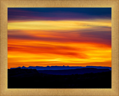 Desert Sunset, Arches National Park, Utah