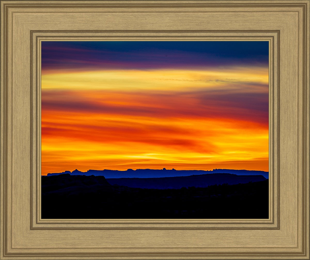 Desert Sunset, Arches National Park, Utah