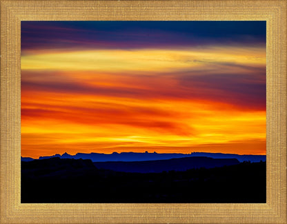 Desert Sunset, Arches National Park, Utah