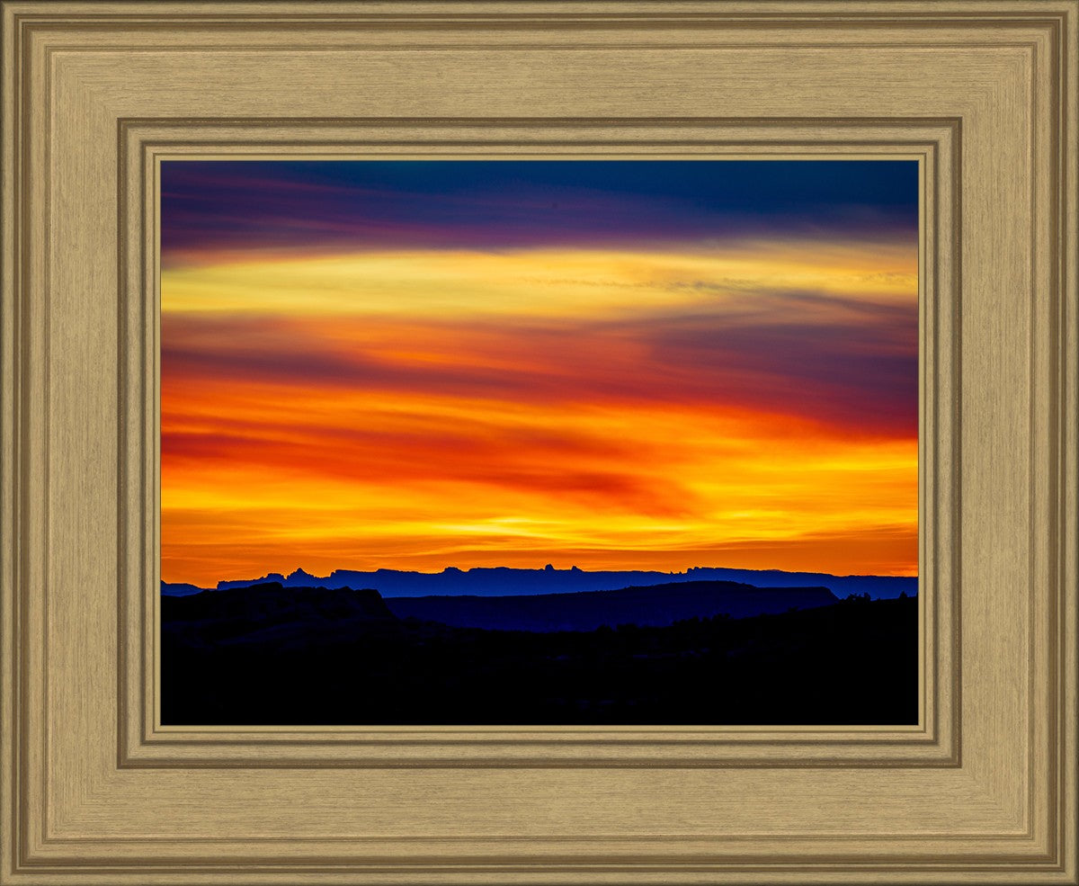 Desert Sunset, Arches National Park, Utah