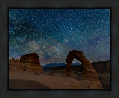 Milky Way Over Delicate Arch, Arches National Park, Utah