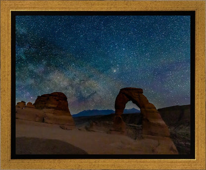 Milky Way Over Delicate Arch, Arches National Park, Utah