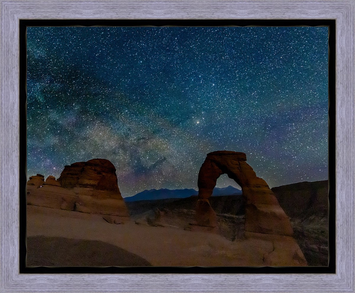 Milky Way Over Delicate Arch, Arches National Park, Utah