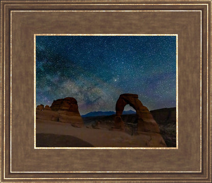 Milky Way Over Delicate Arch, Arches National Park, Utah