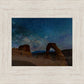 Milky Way Over Delicate Arch, Arches National Park, Utah