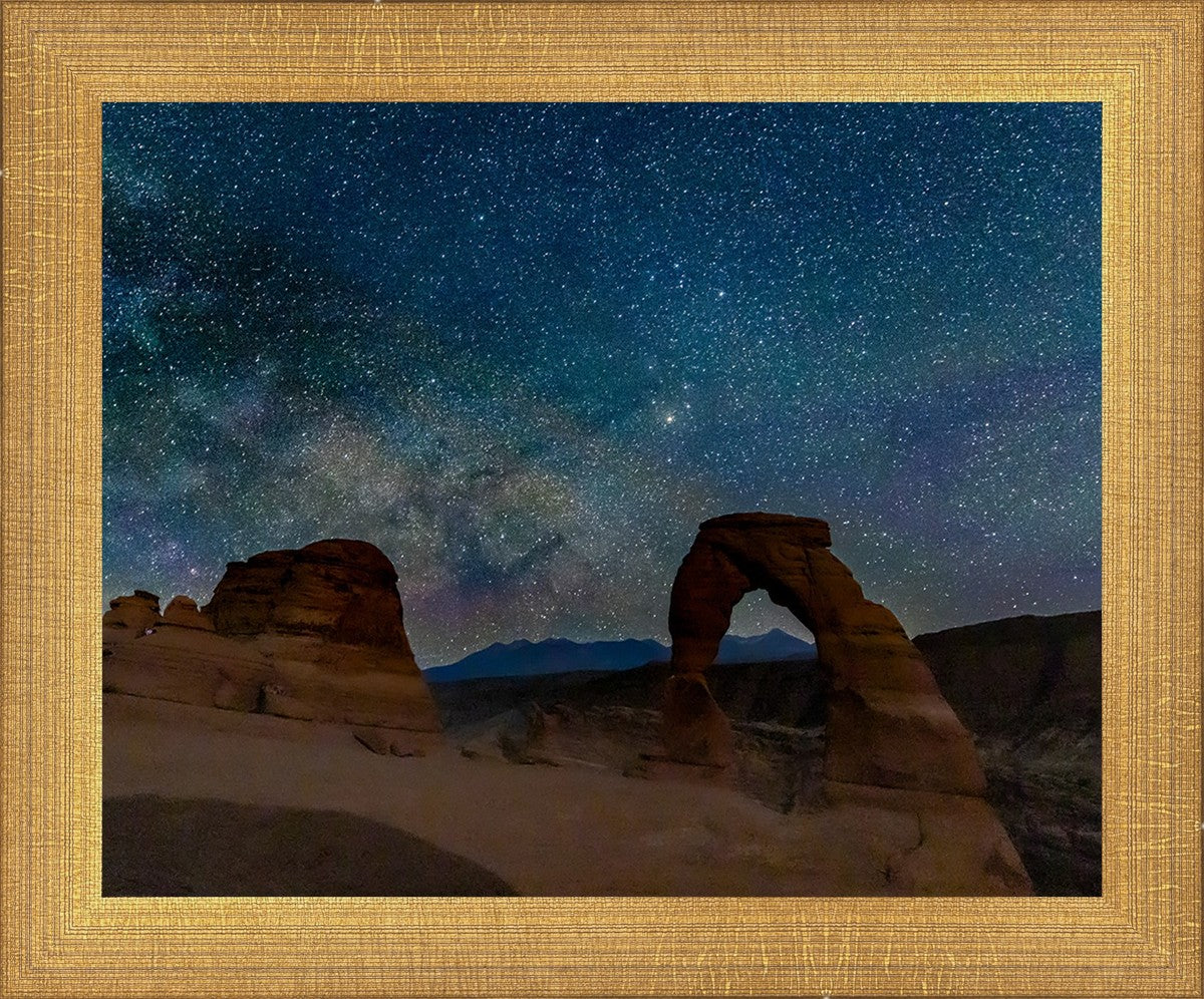Milky Way Over Delicate Arch, Arches National Park, Utah