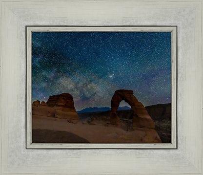 Milky Way Over Delicate Arch, Arches National Park, Utah