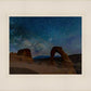 Milky Way Over Delicate Arch, Arches National Park, Utah
