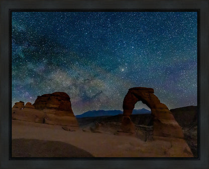 Milky Way Over Delicate Arch, Arches National Park, Utah