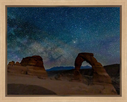 Milky Way Over Delicate Arch, Arches National Park, Utah
