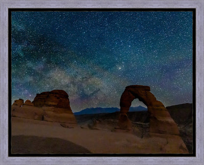 Milky Way Over Delicate Arch, Arches National Park, Utah
