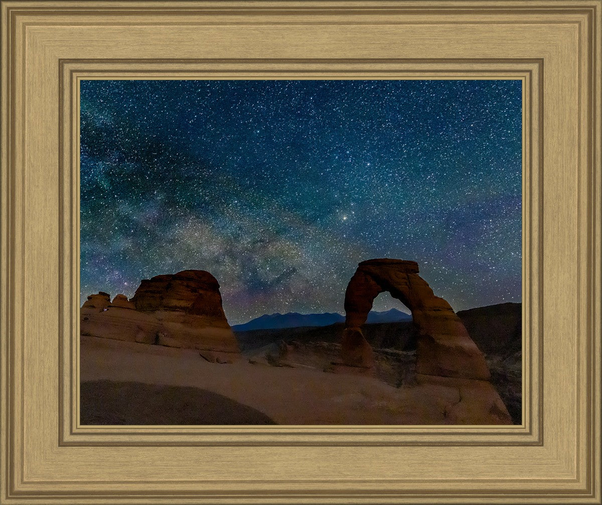 Milky Way Over Delicate Arch, Arches National Park, Utah