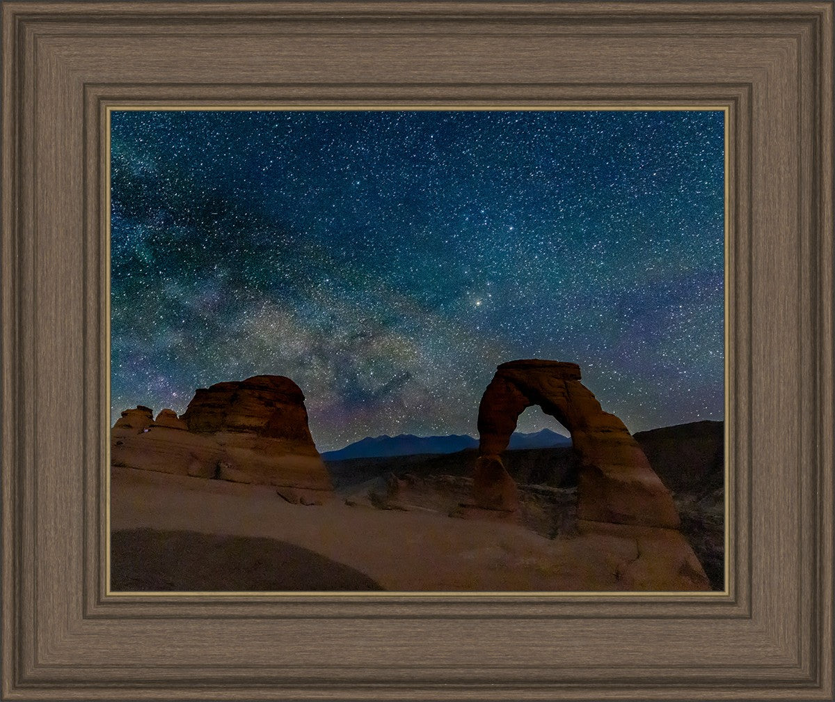 Milky Way Over Delicate Arch, Arches National Park, Utah