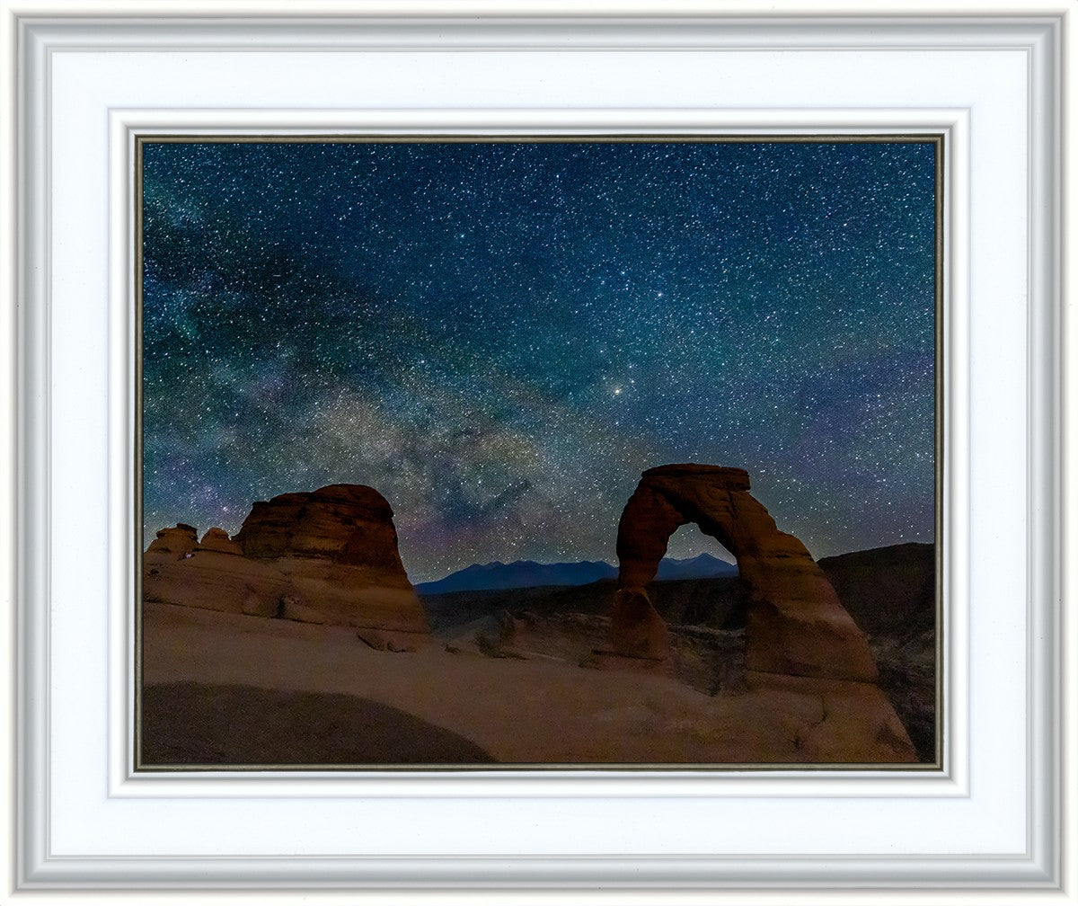Milky Way Over Delicate Arch, Arches National Park, Utah