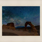 Milky Way Over Delicate Arch, Arches National Park, Utah